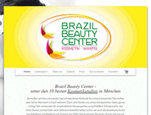 Tablet Screenshot of brazilbeautycenter.de